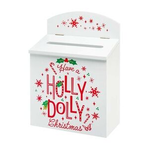Dolly Parton Letters to North Pole Santa’s Workshop White Christmas Mailbox